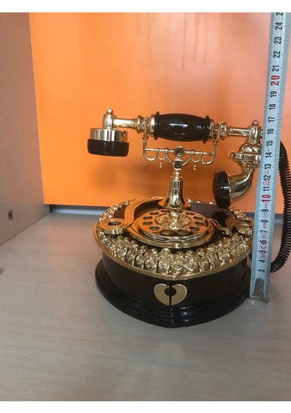 Dekoratif Plastik Telefon Ahizeli, Çekmeceli Müzik Kutusu modelleri