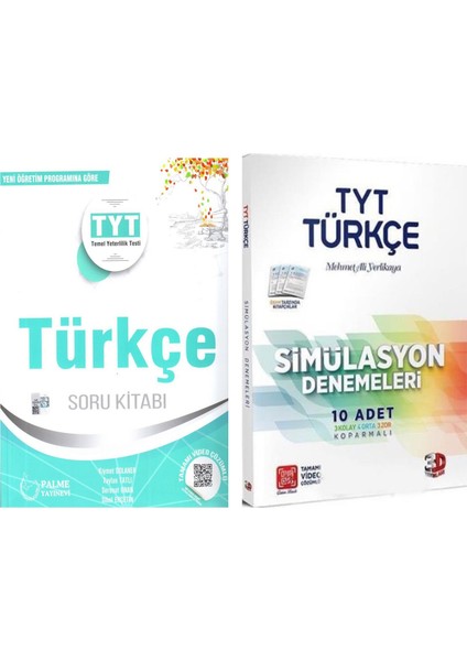 Palme Tyt Türkçe Soru Bankası ve 3D Deneme Seti 2 Kitap