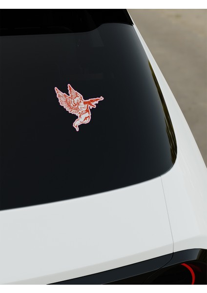 Gang Angel Dijital Baskı Sticker