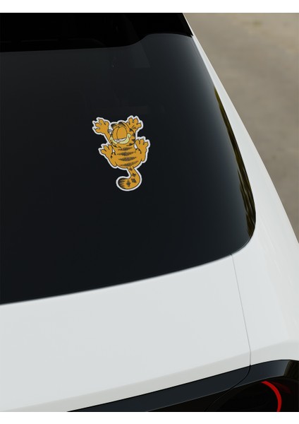 Garfield Dijital Baskı Sticker