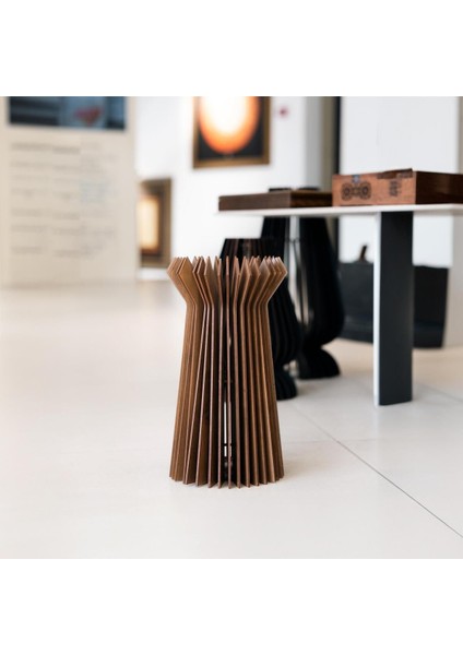 Ağıt Ahşap Dekoratif Lambader Küçük Boy