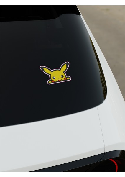 Pikaçu Dijital Baskı Sticker