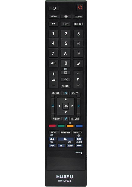 Huayu Kl RM-L1028 3D Toshıba Lcd-Led Tv Kumanda Blisterli (5067)