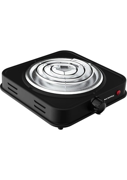 Tek Gözlü Açık Rezistans Siyah Elektrikli Ocak 1000W LX-7001 (5067)