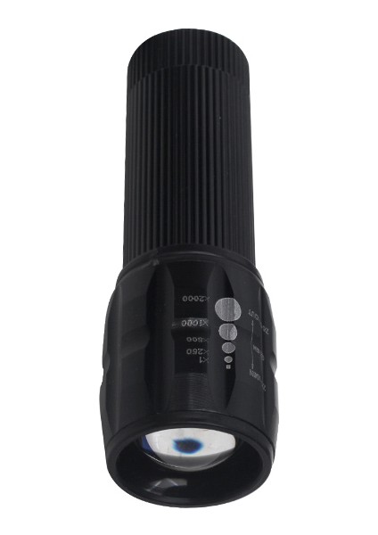 Power Ledli Pilli Zoomlu+Flash Özellikli El Feneri (5067)