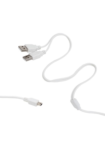 USB 2 x Erkek - Mini USB 5 Pin (2.0V) 1.5 Metre Kablo (5067)