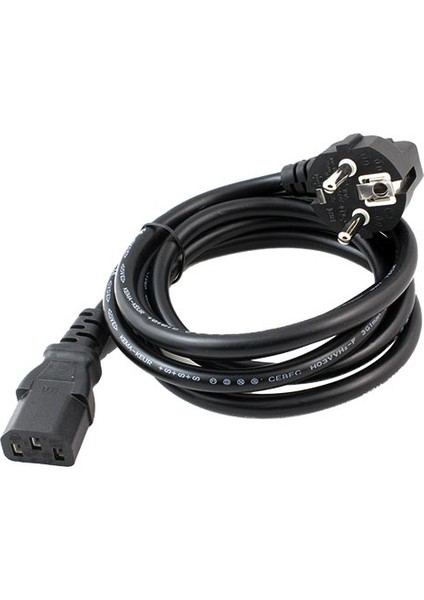 C7 Power 3 x 1 mm 1.8 Metre Lüks Bilgisayar Power Kablo (SL-P318) (5067)