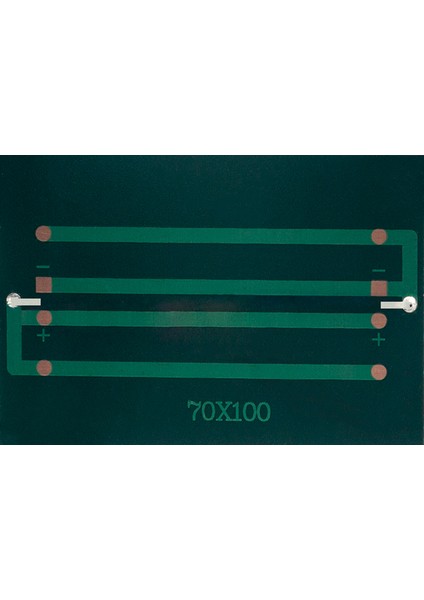 Solar Güneş Paneli 70 x 100 mm 6 Volt (Öğrenciler Için) (5067)
