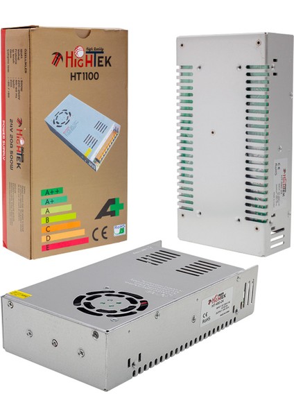 Hıghtek HT1100 24 Volt - 20 Amper - 500 Watt Metal Kasa Adaptör (5067)