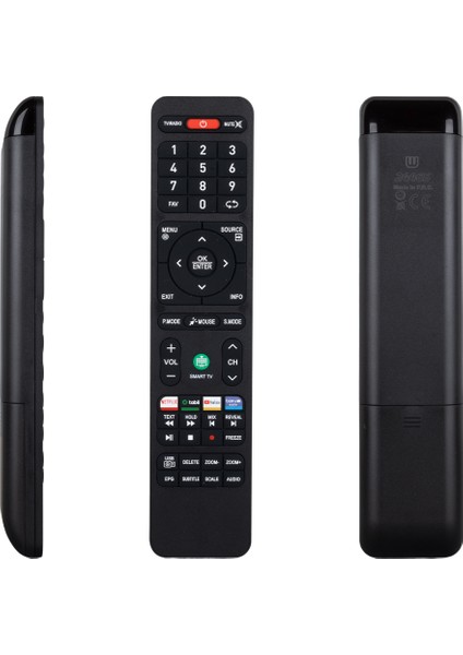 Onvo-Saba-Nordmende-Morıo Beın - Tabıı- Netflıx- Youtube Tuşlu Androıd Smart LCD Tv Kumanda (5067)