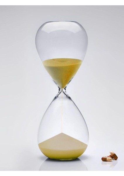 30 ' Lık Cam Malzeme Kum Saati Şık Dekoratif Hediyelik Kum Rengi fiyatları