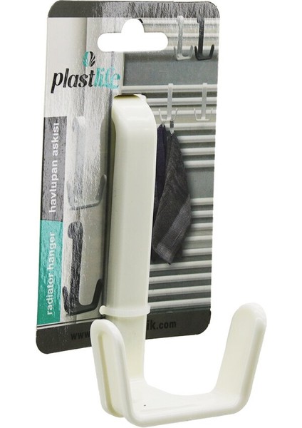 2 Kollu Havlupan - Çok Amaçlı Tak Çıkar Pratik Plastik Askı (5067)