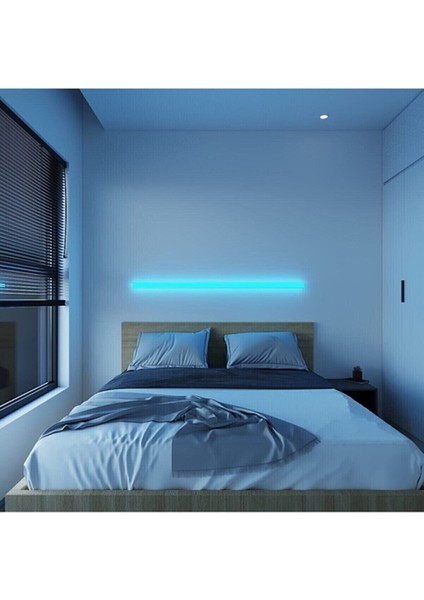 Uzaktan LED Abajur Aplik Gece Lambası Rgb 256 Renk Lambader Yuksek Işık Sistemi / 120 cm