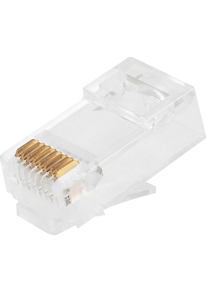 Rj 45 Cat6 Soket 8p/8c (100LÜK Paket) Poşetli (5067)