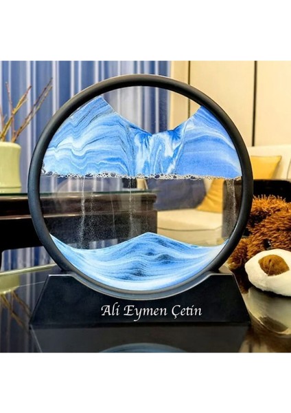 Kişiye Özel 3D Hareketli Sandscape Kum Saati Dekoratif