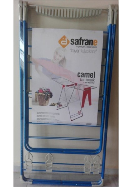 Safrane Camel Kurutmalık Mavi 5 ml Kalın Tel
