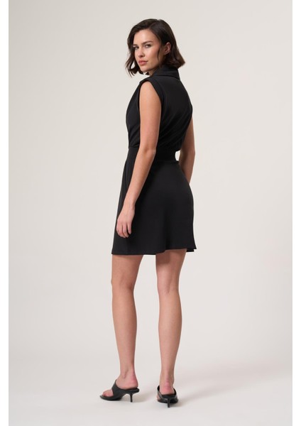 Brown Siyah Modal Içerikli Fermuarlı Ultra Rahat Elbise fiyatları