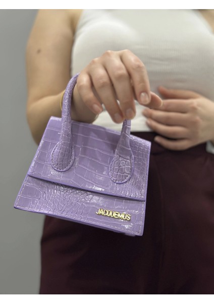 Luxe Lila Cilt Çanta