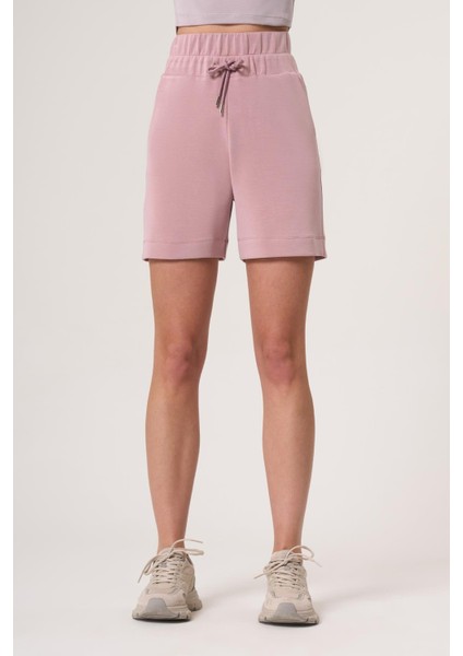Shıw Pudra Modal Içerikli, Kemer Detaylı Ultra Rahat Şort fiyatları