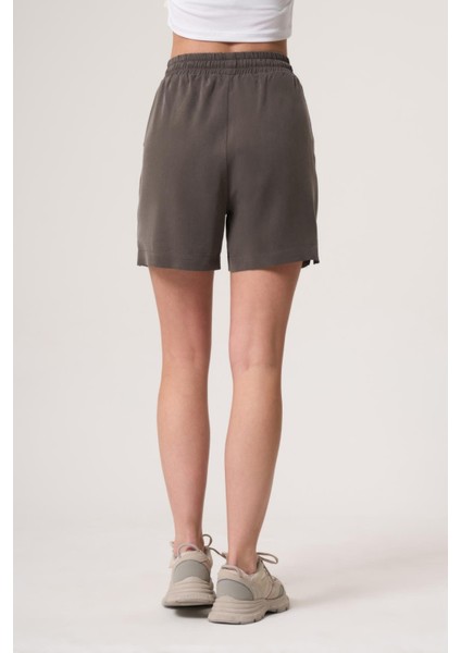 Alısa Haki Cupra Tensel Içerikli Ultra Rahat Dokuma Kumaş Şort fırsatları