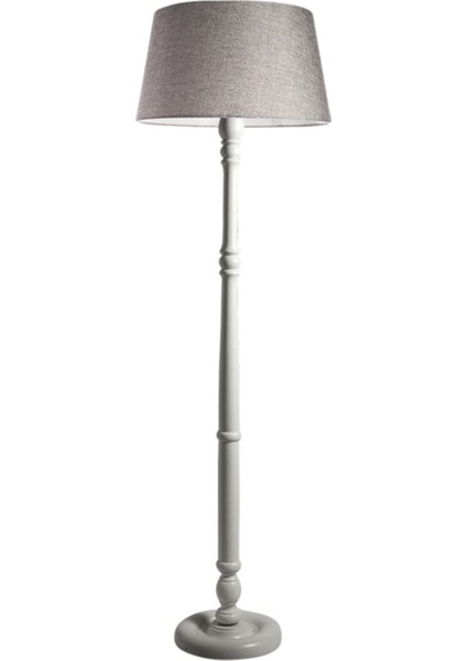 Torinio Torna Bacak Lambader Abajur Avize Aydınlatma Ahşap Beyaz Ağaç Country Dekor Lamba