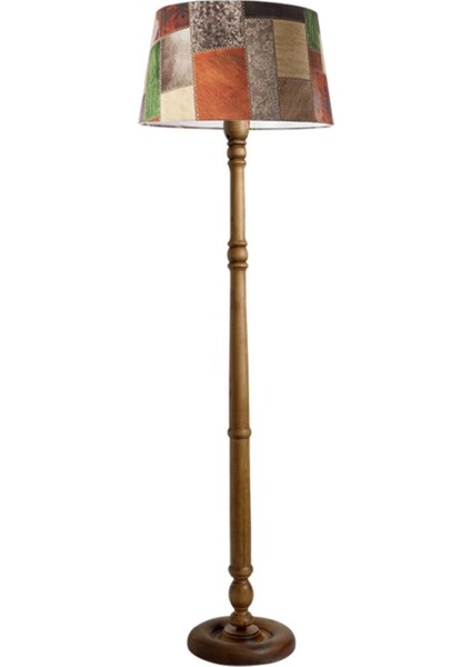 Torinio Torna Ayak Lambader Abajur Avize Aydınlatma Ahşap Naturel Ağaç Country Dekor Lamba Aplik