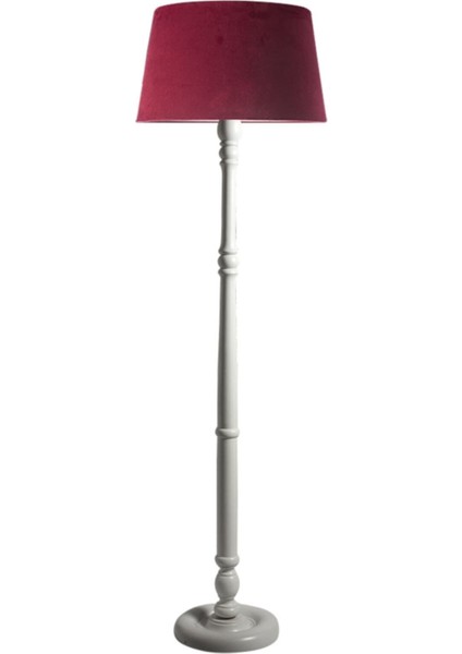 Torna Bacak Lambader Abajur Avize Aydınlatma Ahşap Beyaz