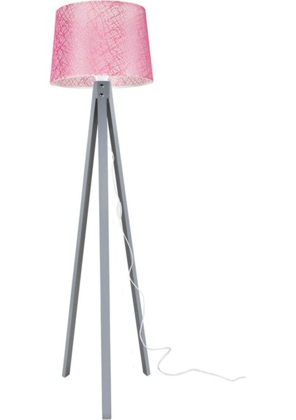 Deko Lambader Gri Ayak / File Pembe Şapka