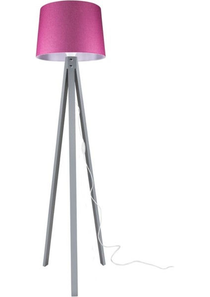 Deko Lambader Gri Ayak / Pembe Şapka