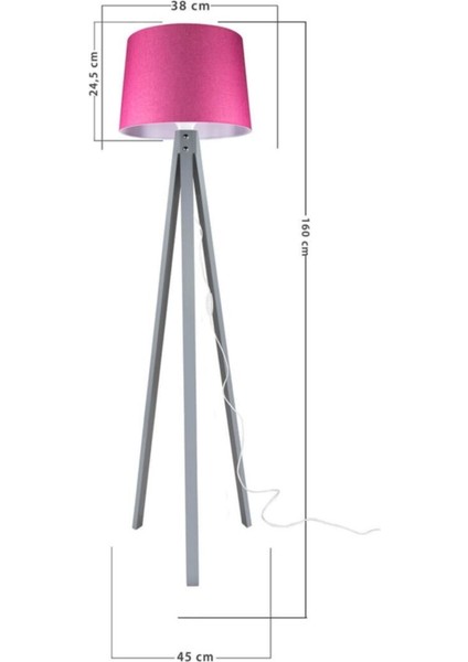 Deko Lambader Gri Ayak / Pembe Şapka fiyatları