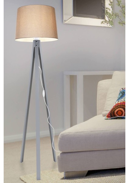 Deko Lambader Gri Ayak / Kum Beji Şapka