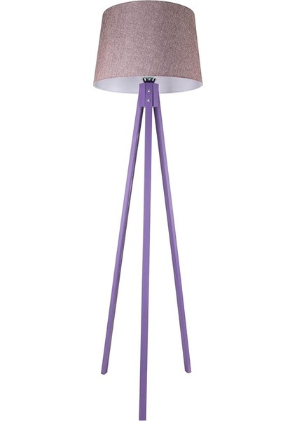 Tripod Lambader Lila Ayak / Gül Kurusu Şapka