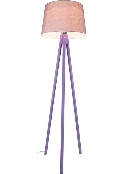Tripod Lambader Lila Ayak / Gül Kurusu Şapka
