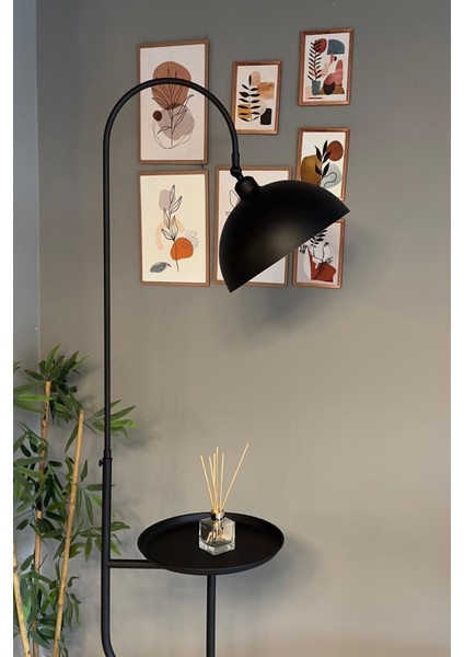 Siyah Lambader Hareketli Başlık Sehpalı Modern Dekoratif Metal Oturma Odası Çalışma Odası fiyatları