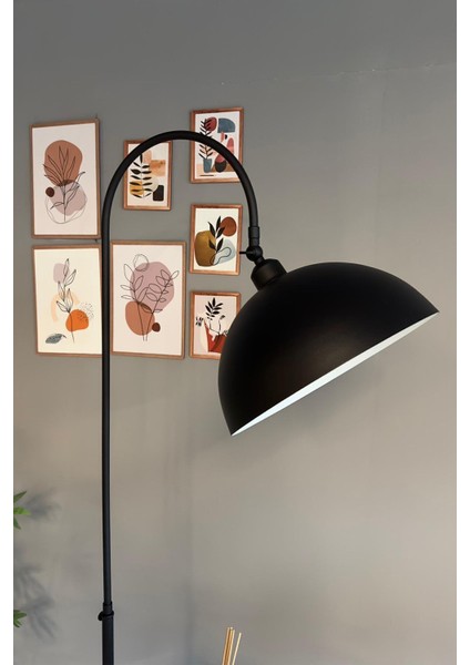 Siyah Lambader Hareketli Başlık Sehpalı Modern Dekoratif Metal Oturma Odası Çalışma Odası indirimleri