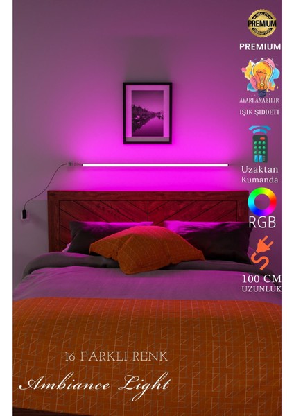 Full Rgb LED Aplik Kumandalı