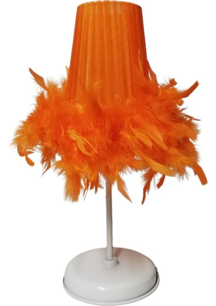 Tüylü Erkek Kız Çocuk Odası Yatak Odası Abajuru Renk Seçenekli