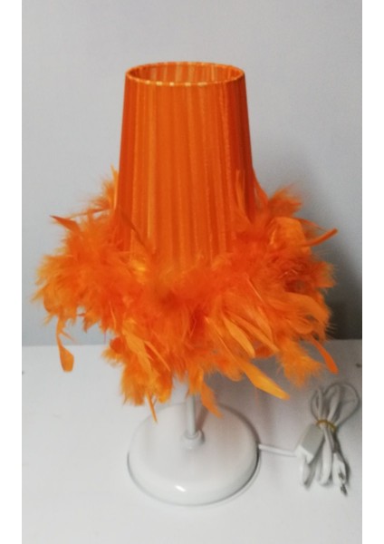 Tüylü Erkek Kız Çocuk Odası Yatak Odası Abajuru Renk Seçenekli modelleri