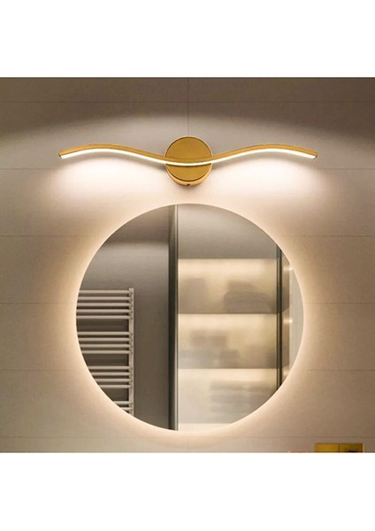 Martı Modern Tasarım Eskitme Renk Gün Işığı Ledli Banyo Mutfak - Salon Ledli Duvar Aplik