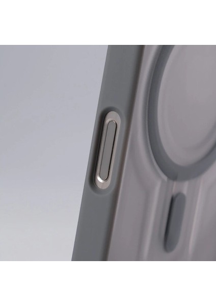 Apple iPhone 15 Plus Uyumlu Kılıf Zebana Vault Silikon Kılıf (Kablosuz Şarj Destekli) Siyah indirimleri