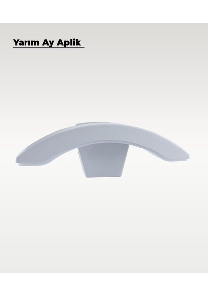 Beyaz LED Yarım Ay Aplik 3200K (Sarı Işık)