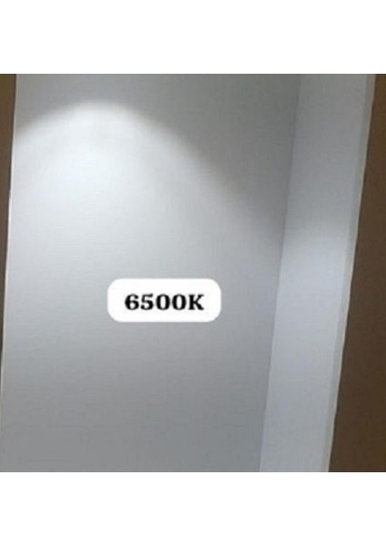 35 cm Ayna ve Tablo Üstü Mağnetli ve Şarj Edilebilir Type-C Girişli Flüt Aplik 6500K(BEYAZ Işık)