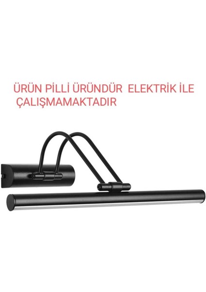 50 cm Pilli Aplik Ayna Üstü ve Tablo Aydınlatması 9VOLT 3000K(GÜNIŞIĞI)