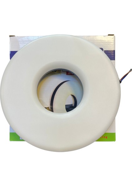 Donut 10 Watt Siyah Dış Mekan LED Aplik Ilık Beyaz 076-099-0010 312143