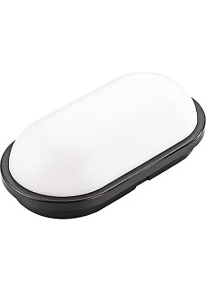 400-012-125 Aydos-15 Siyah Kasa Beyaz Işık 15W Aplik