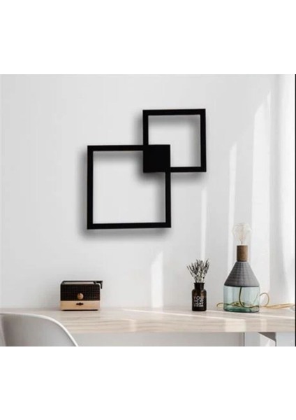 Modern, Dekoratif, Ev,ofis,antre,hol, Salon,balkon,kare,duvar,aplik, Led,lamba, 3000K Sarı Işık