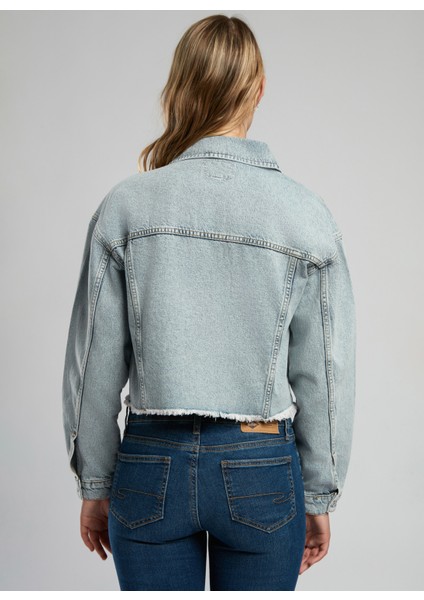 Kadın Klasik Yaka Regular Fit Denim Ceket 252 Lcf 131006 Freya Denım fırsatları