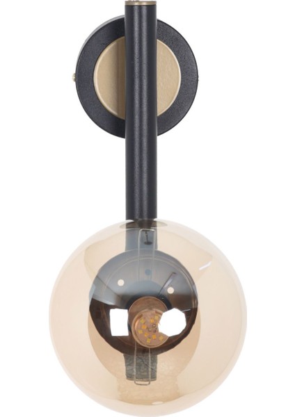 Libra Siyah Eskitme Bal Camlı Aplik fiyatları