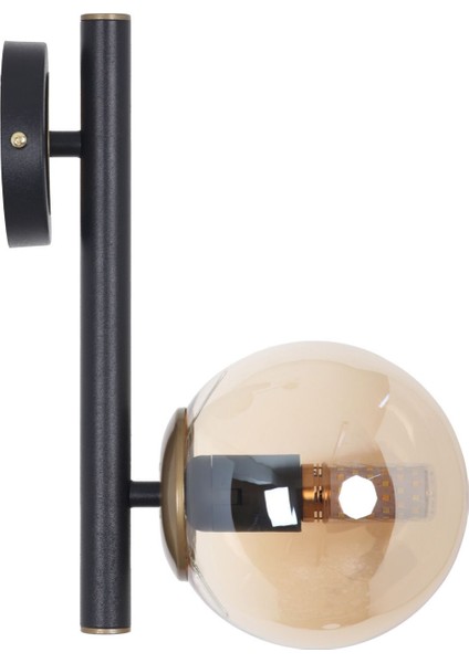 Libra Siyah Eskitme Bal Camlı Aplik fırsatları