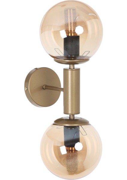 Hector Eskitme 2 Bal Camlı Aplik